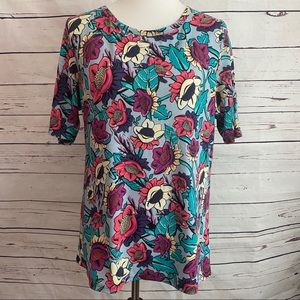 LuLaRoe Gigi Top Floral Pattern Size XL